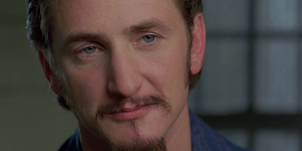 Sean Penn in a jail cell in Dead Man Walking