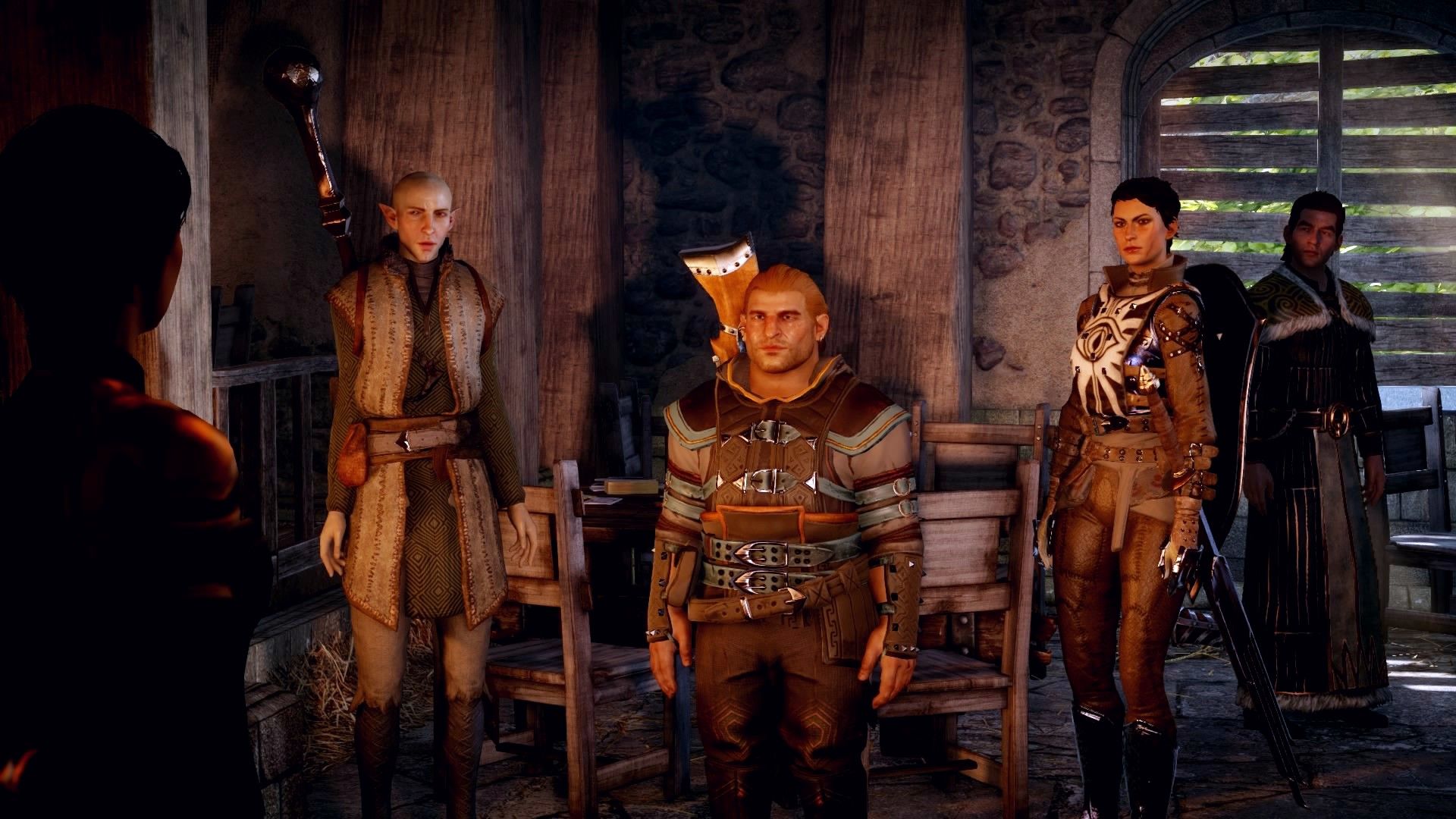 Players can choose which companions join their party in Dragon Age: Inquisition, with each party containing a combination of mages, warriors, and rogues.