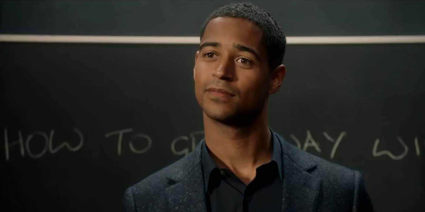 Christopher Castillo (Alfred Enoch) teaches his law class in the HTGAWM finale