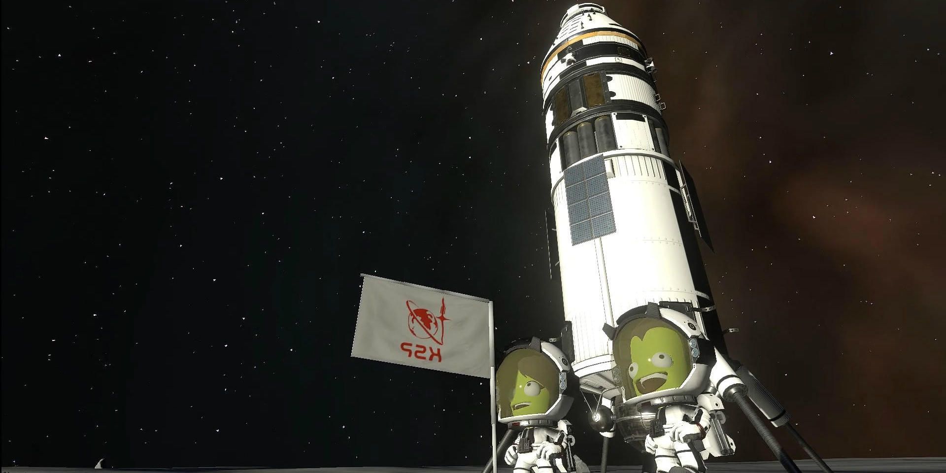 Kerbal Space Program Mun Landing