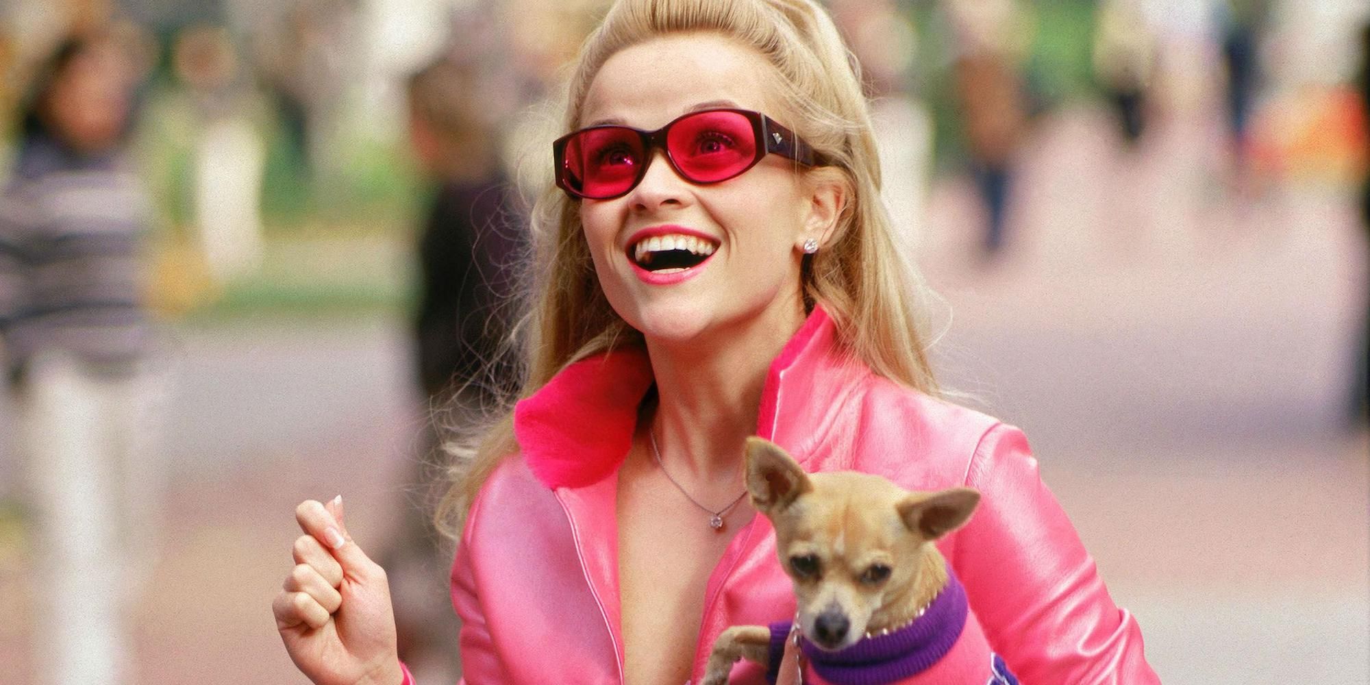 Elle laughs outside in Legally Blonde 3
