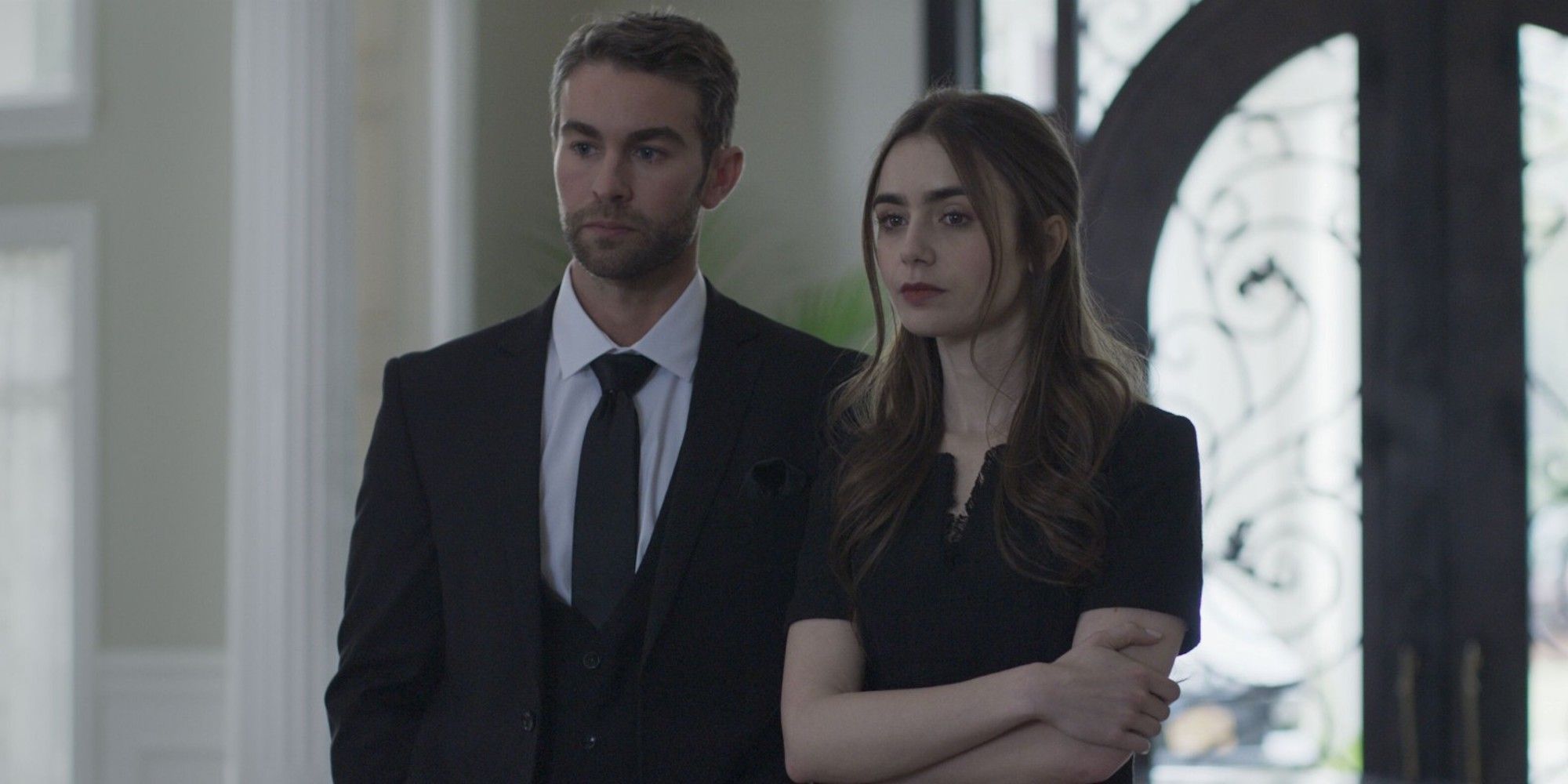 Lily Collins and Chace Crawford in Inheritance