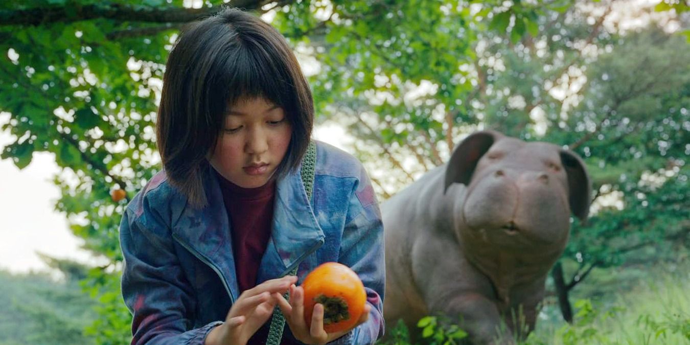 Mija and Okja in 2017's Okja