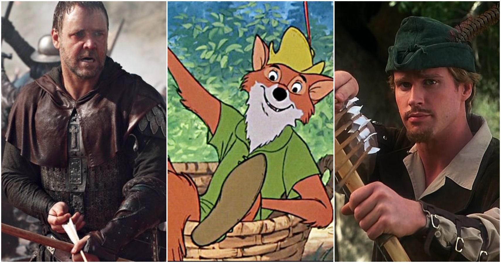 Every Major Robin Hood Movie Ranked According To IMDb. 