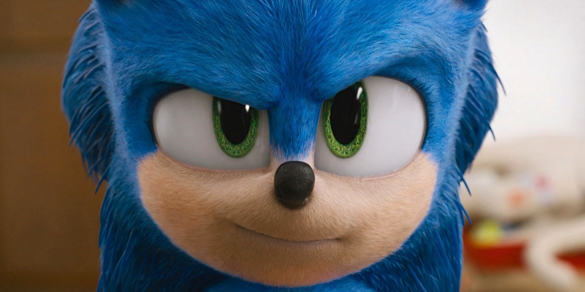Why was Sonic The Hedgehog's original movie design changed