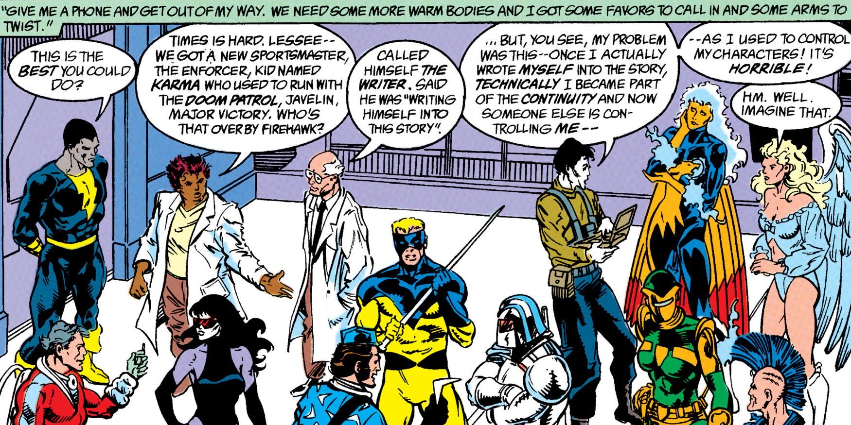 The Suicide Squad KILLED OFF A Real-Life Batman Writer