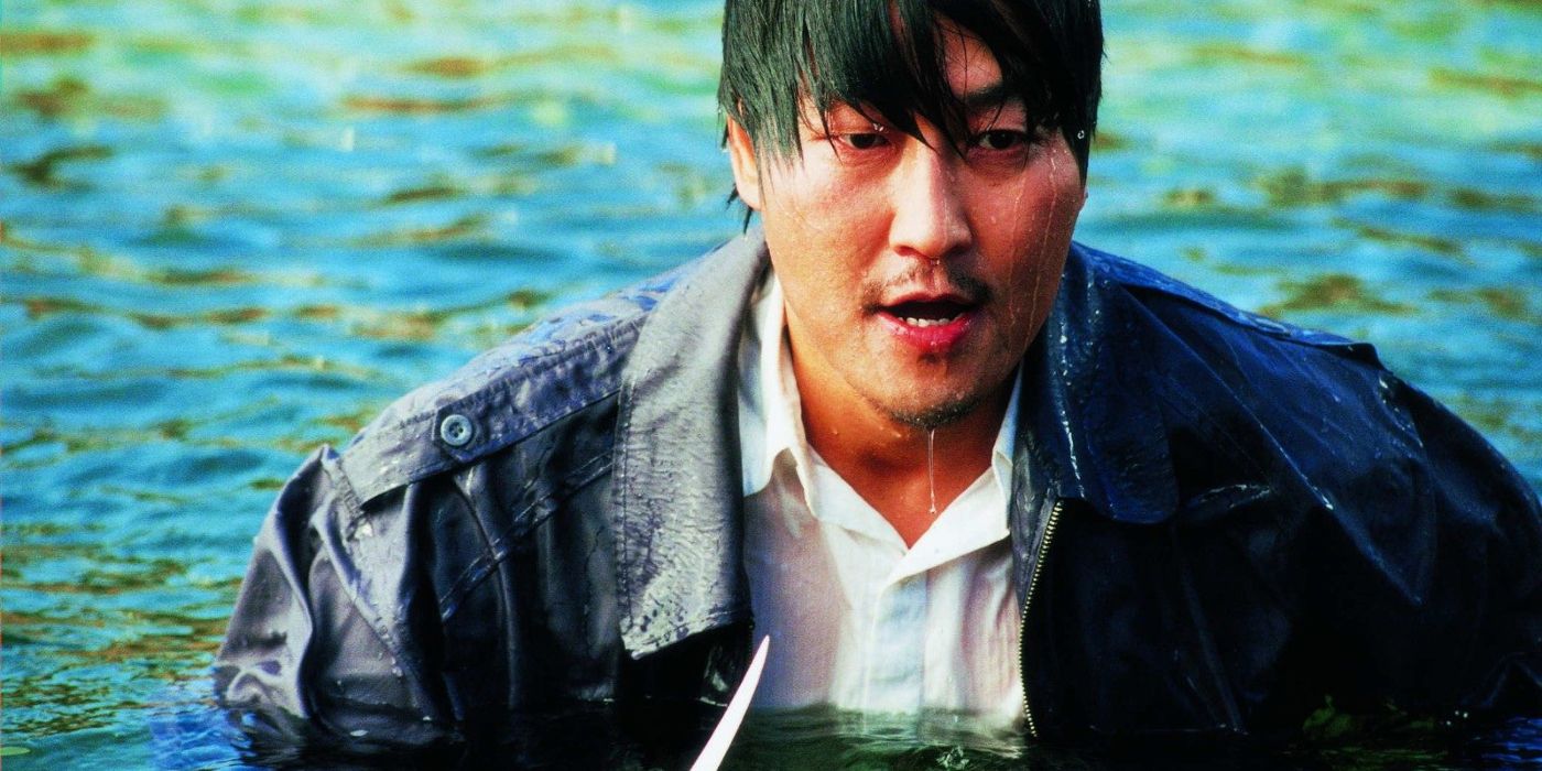 Ryu In the water in Sympathy For Mr. Vengeance