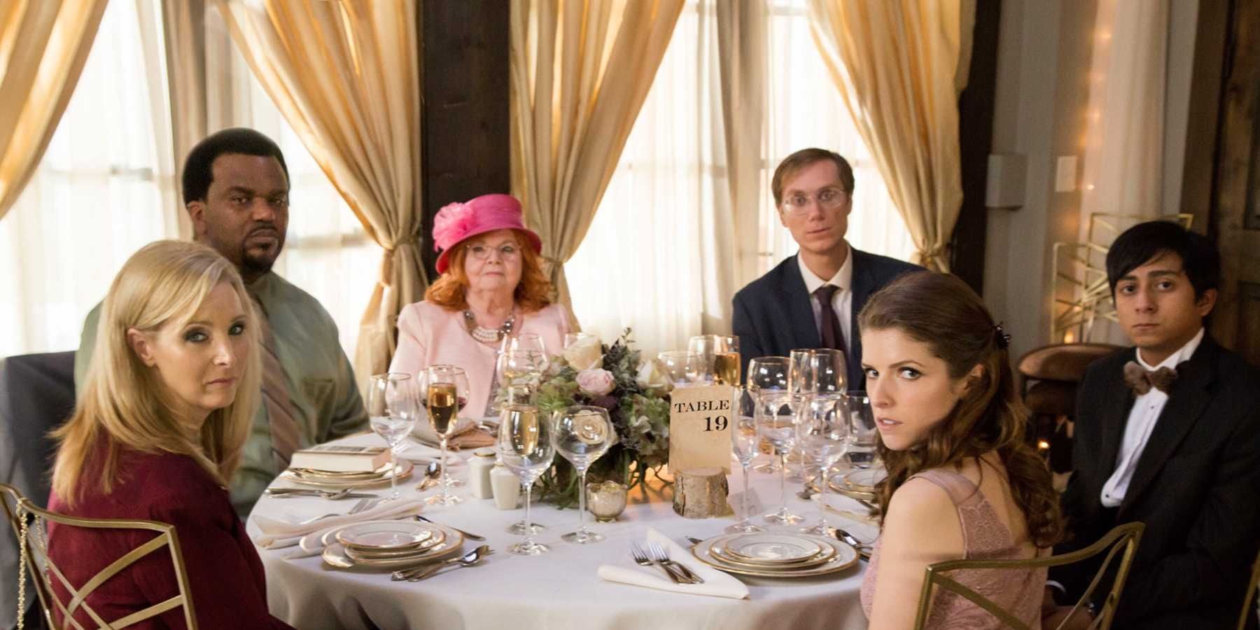 The characters at Table 19