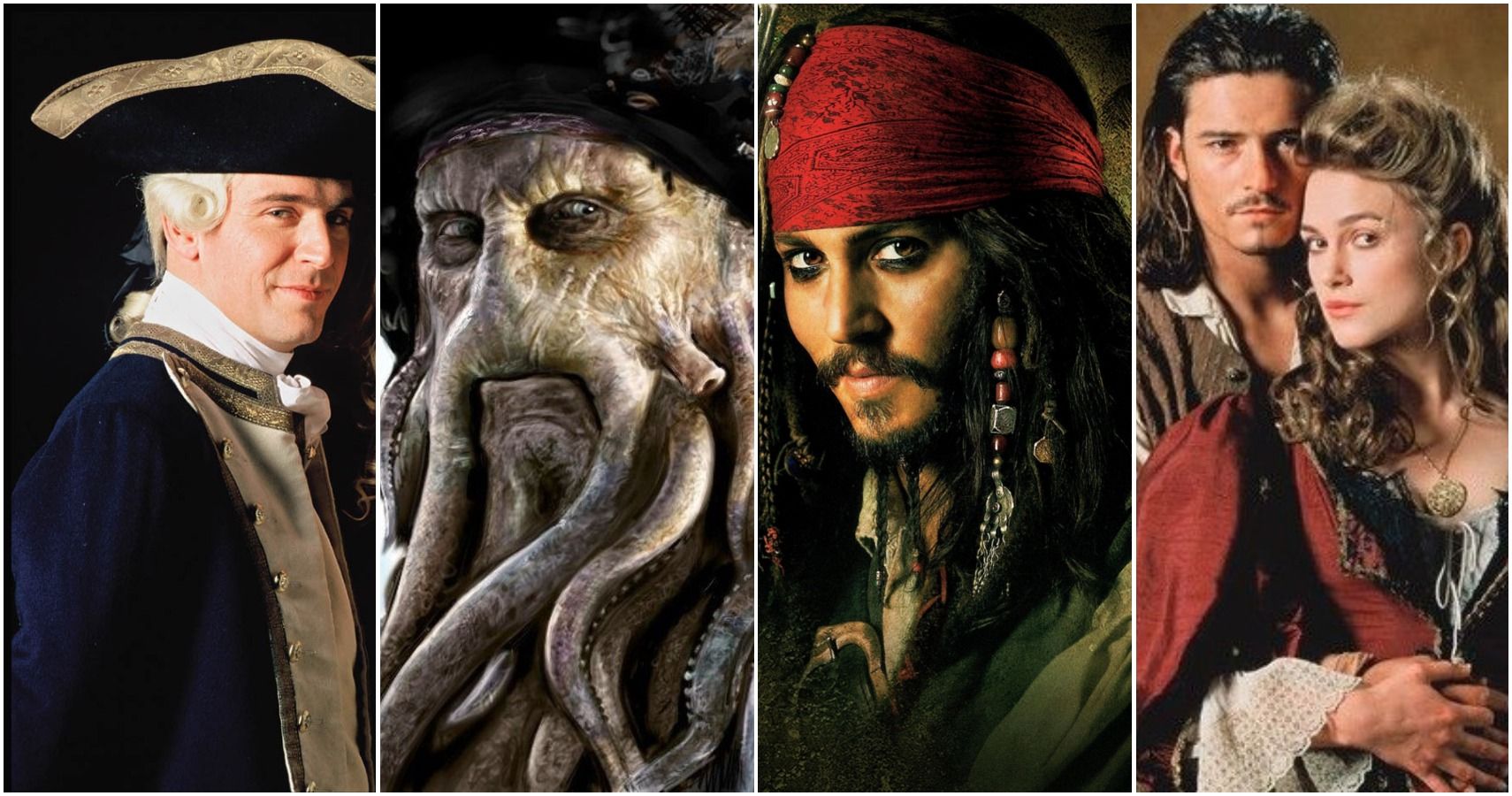 Characters caribbean pirates the of The 30+
