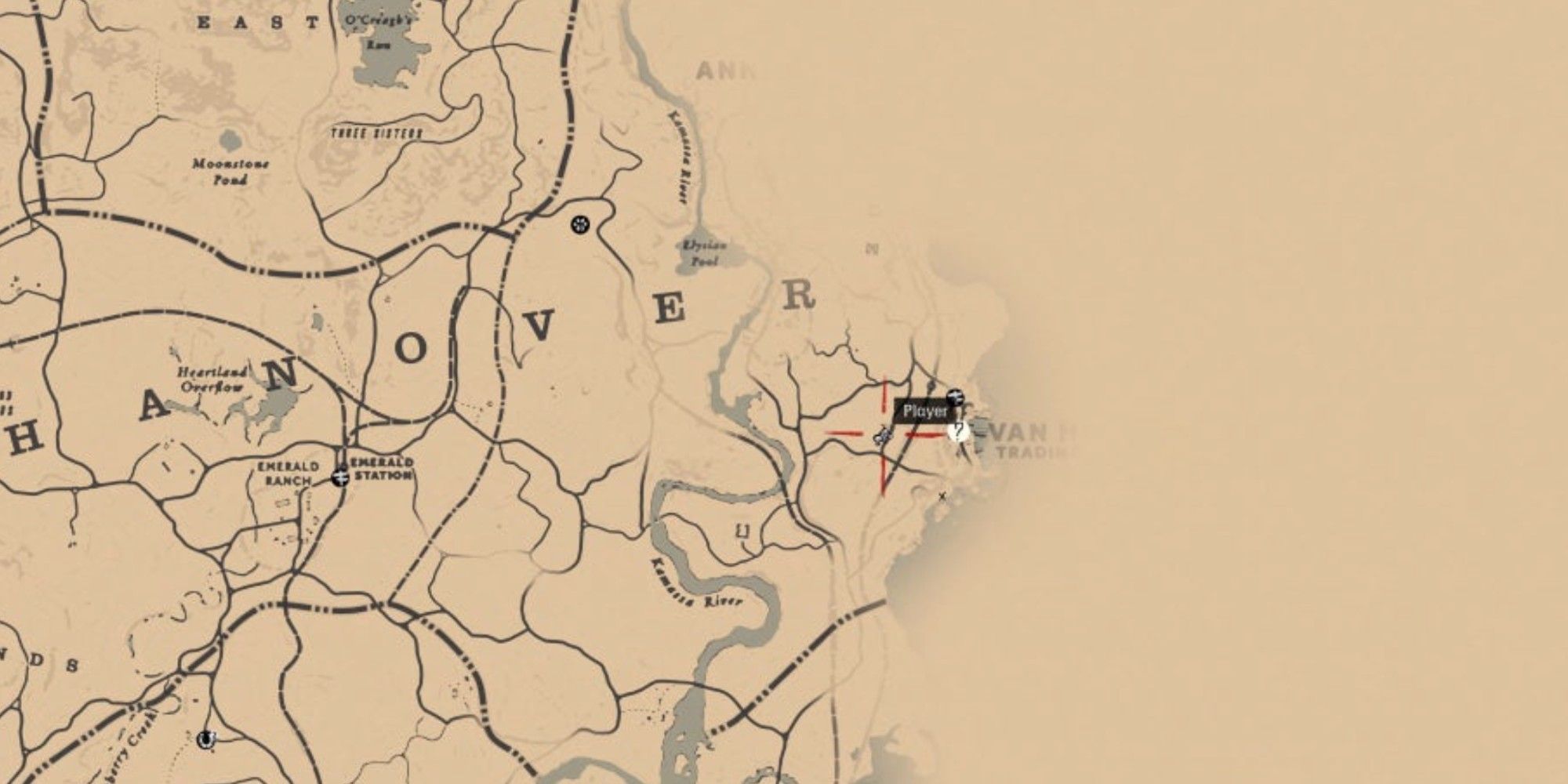 map of red dead redemption 2 