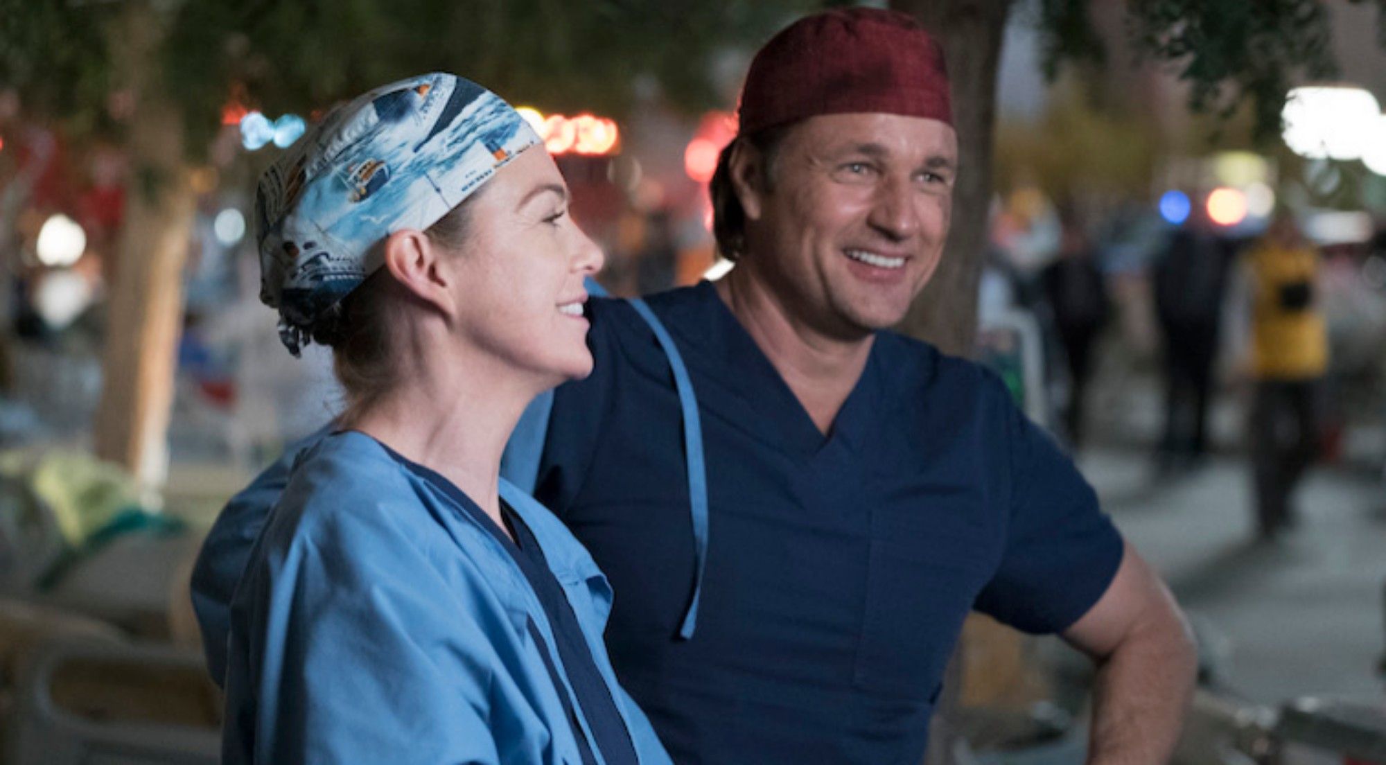 Meredith Grey and Nathan Riggs