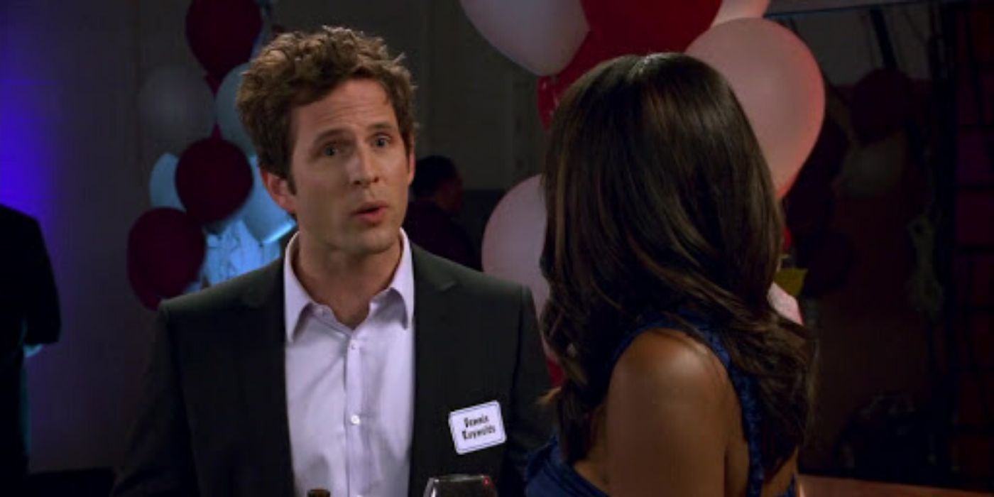 Dennis talks to a woman in It's Always Sunny in Philadelphia 