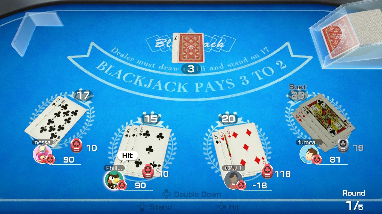 Clubhouse Games 51 Worldwide Classics Blackjack