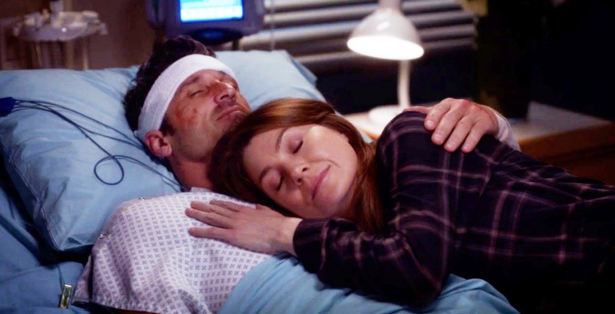Meredith Grey at Derek&rsquo;s side