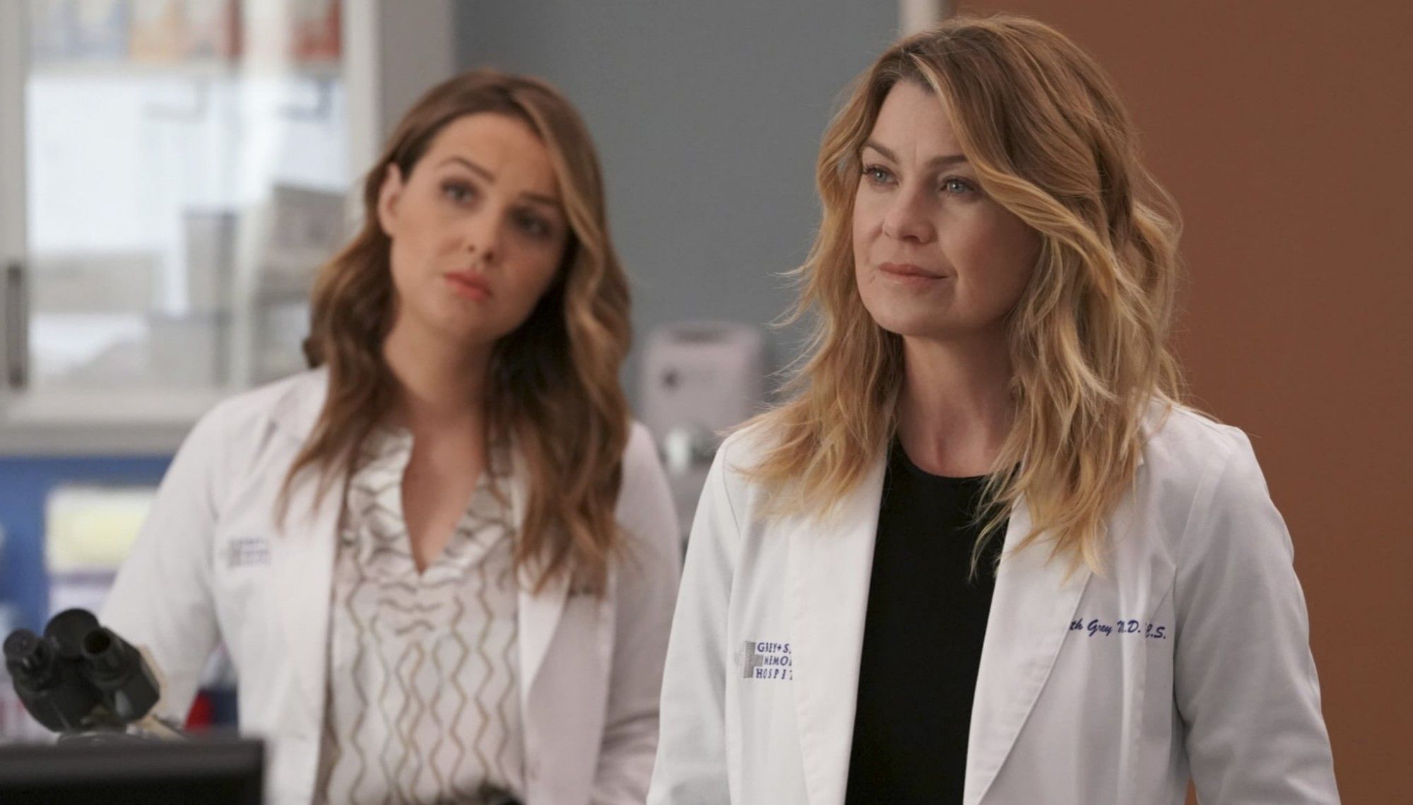 Meredith Grey and Jo Wilson
