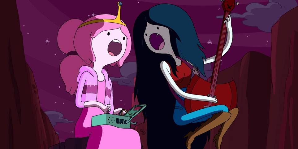 Love princess bubblegum story and marceline Adventure Time: