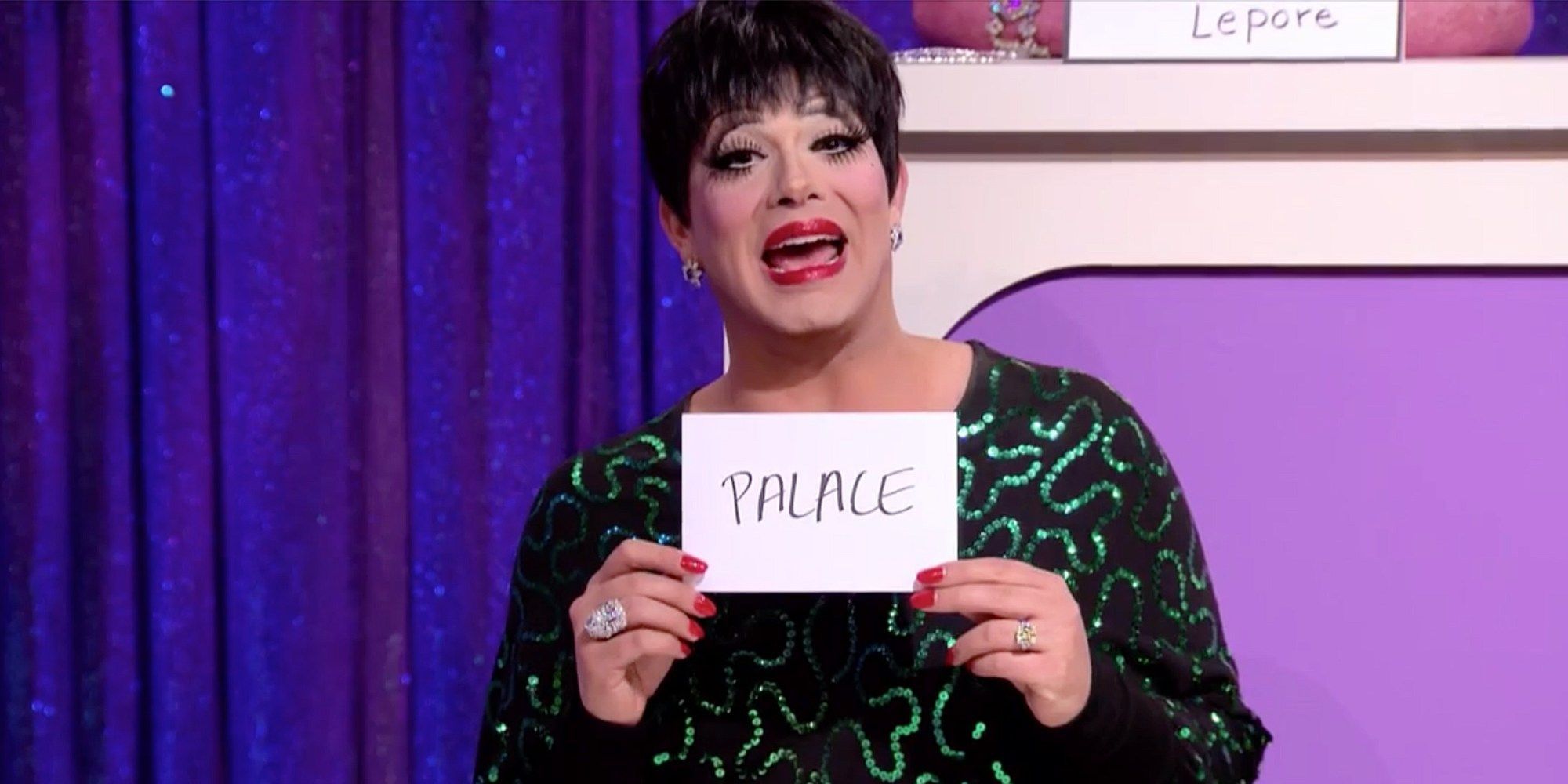 Alexis Michelle as Liza Minelli during the Snatch Game