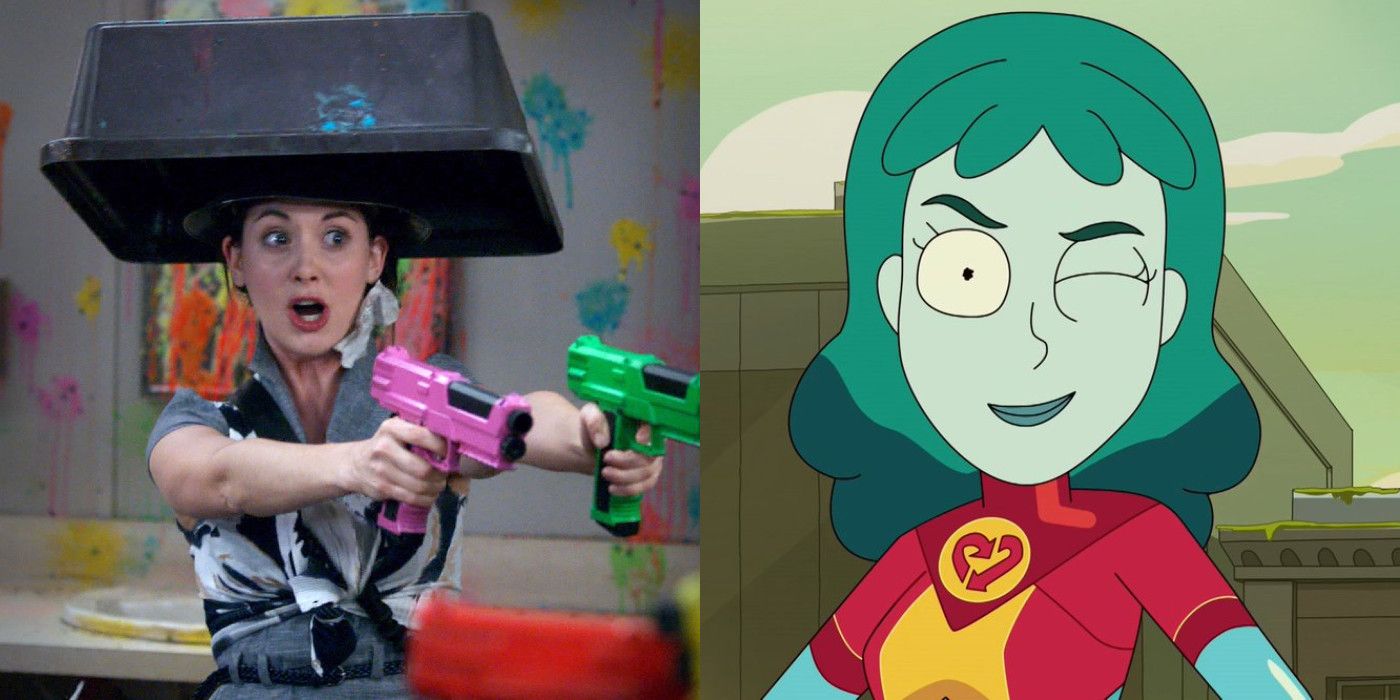 Alison Brie as Annie Edison in Community and Planetina in Rick and Morty