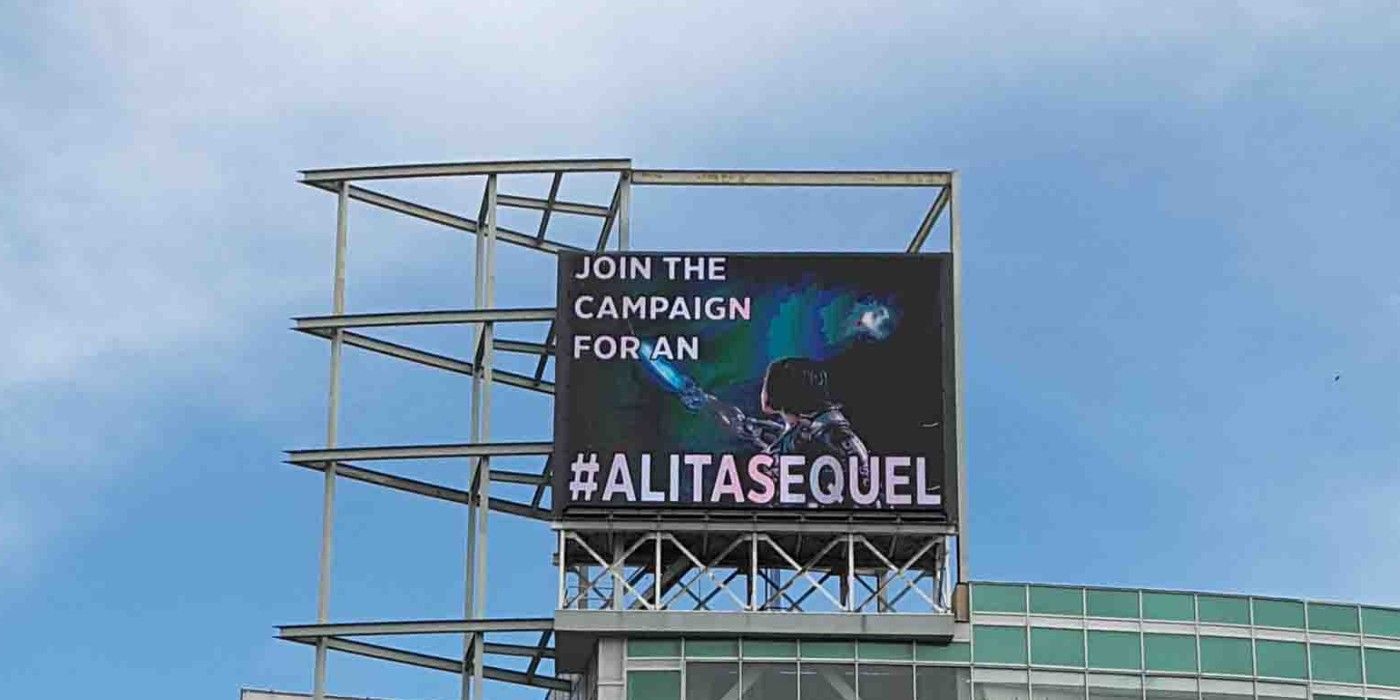 Alita 2 fan billboard header