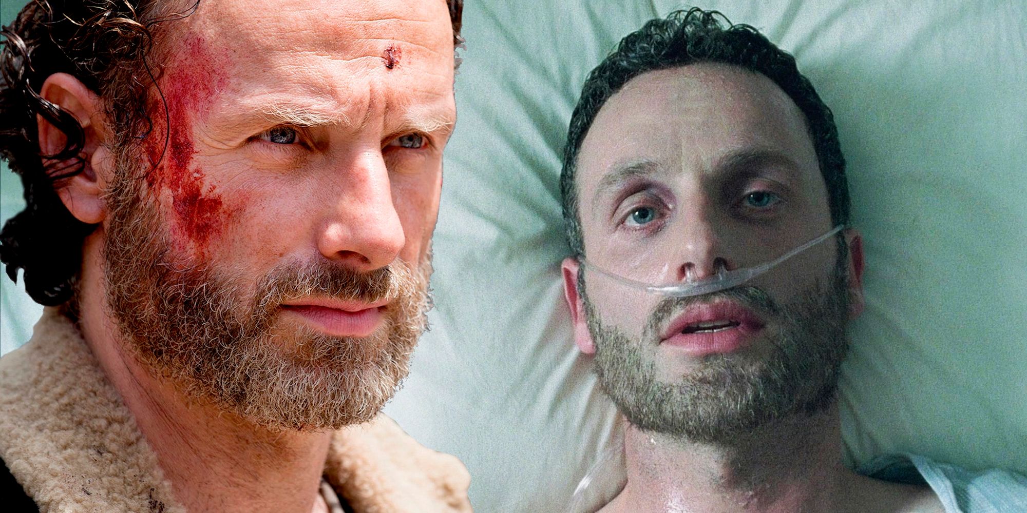 Andrew Lincoln as Rick Grimes in The Walking Dead.