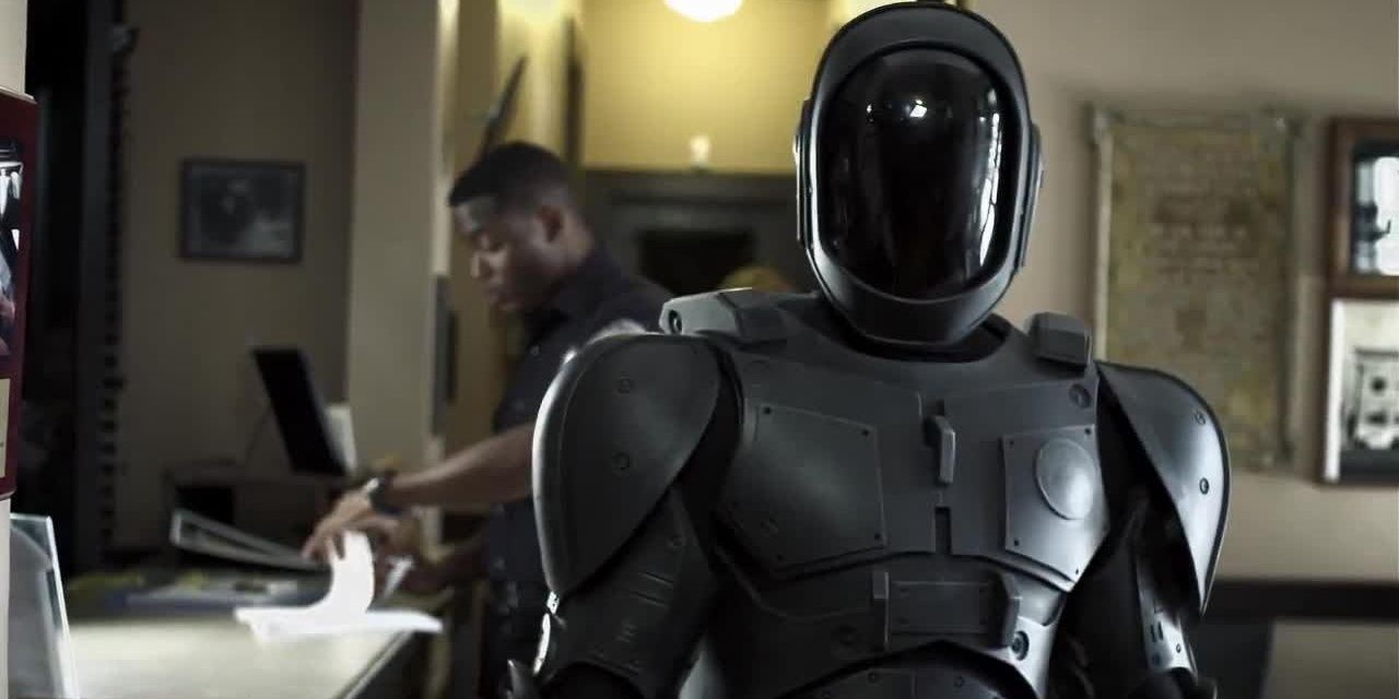 Robot cop in Android Cop 