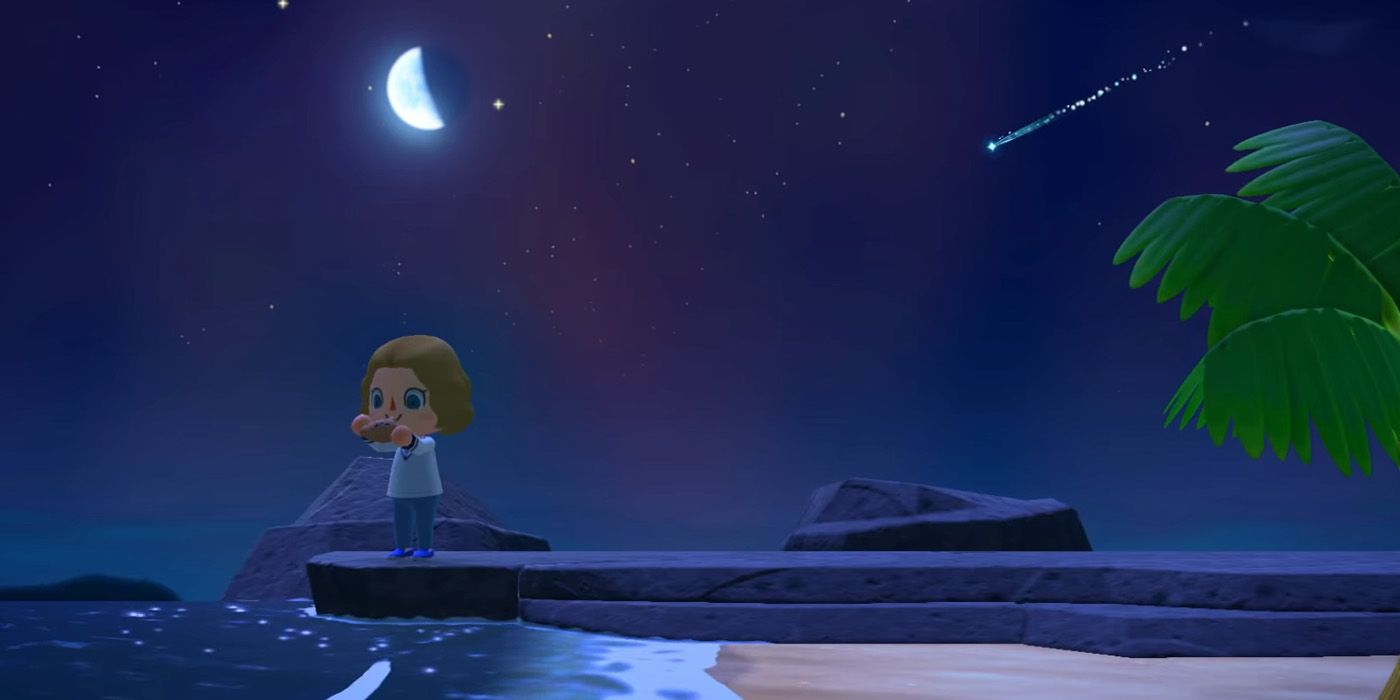 Animal Crossing New Horizons Screenshot Shooting Star