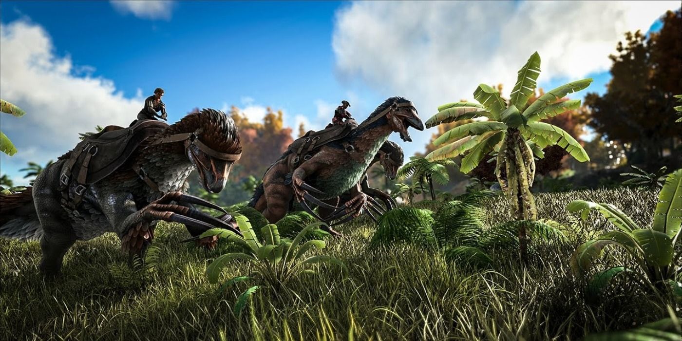 Ark Survival Evolved Therizinosaur Riders