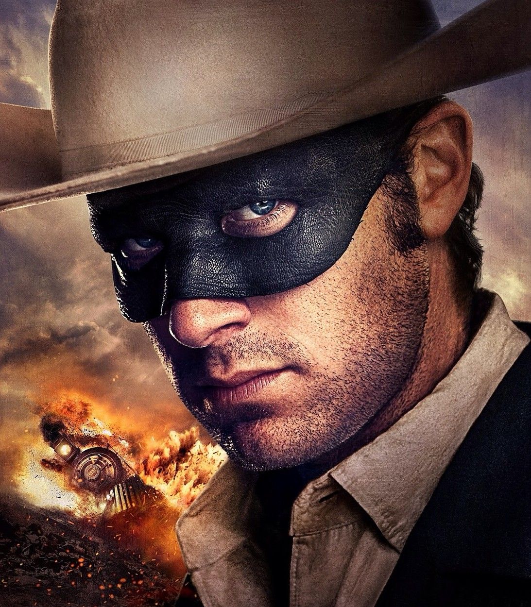 Armie Hammer from The Lone Ranger Vertical