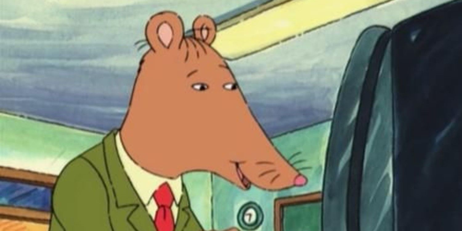 Mr. Ratburn in his classroom in Arthur