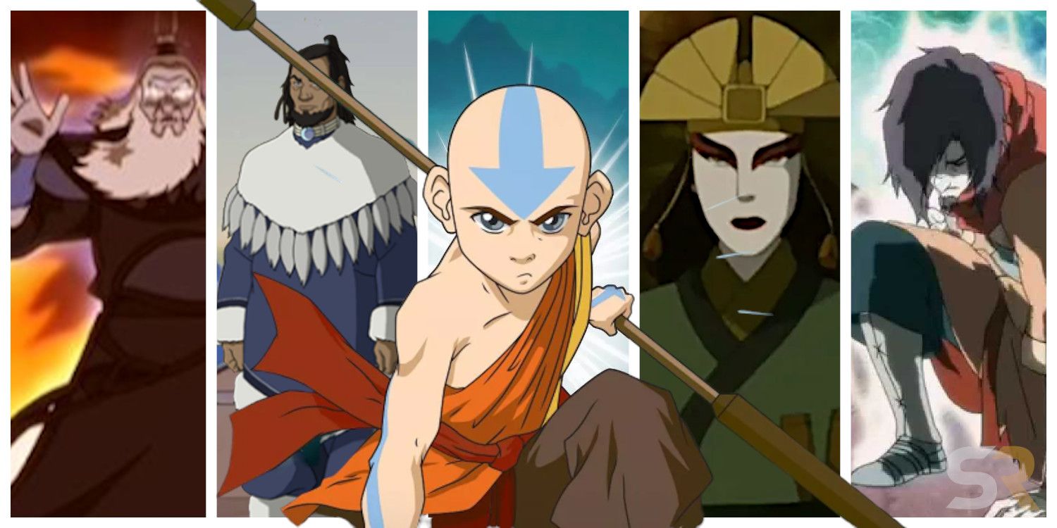 My Avatar character tier list change my mind if you can The characters  under the logo on the top left are Bumi Kyoshi and Roku   rTheLastAirbender
