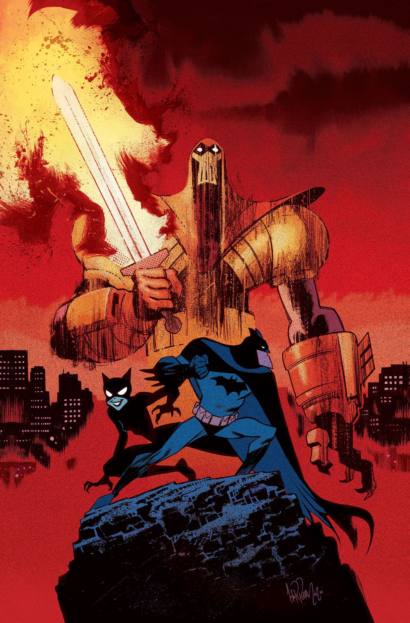 Batman: Animated Series Comic Adds AZRAEL To Canon