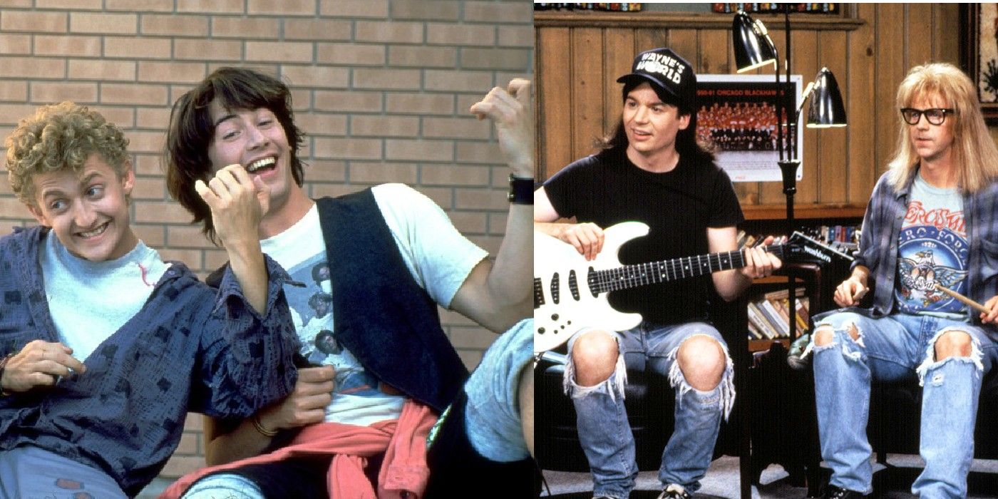 Bill & Ted vs Waynes World Which Stoner Comedy Is Actually Better