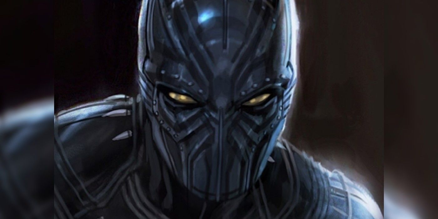Black Panther concept art mask header