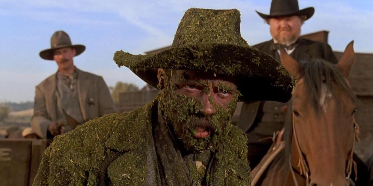 Buford Tannen covered in manure in Back to the Future Part III