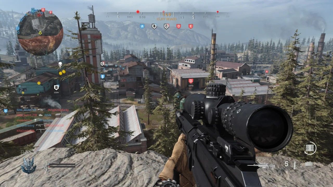 Call of Duty Modern Warfare Sniper