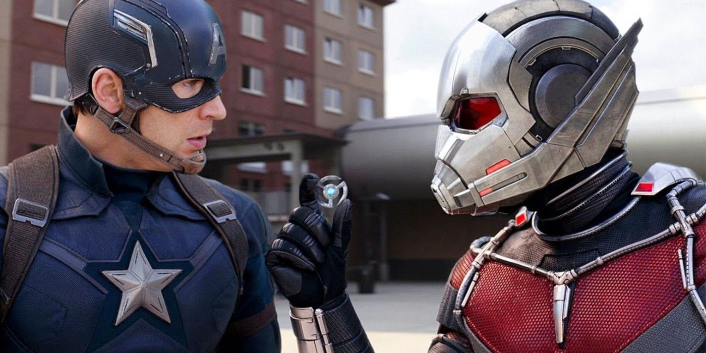 Captain America and Ant-Man in Civil War
