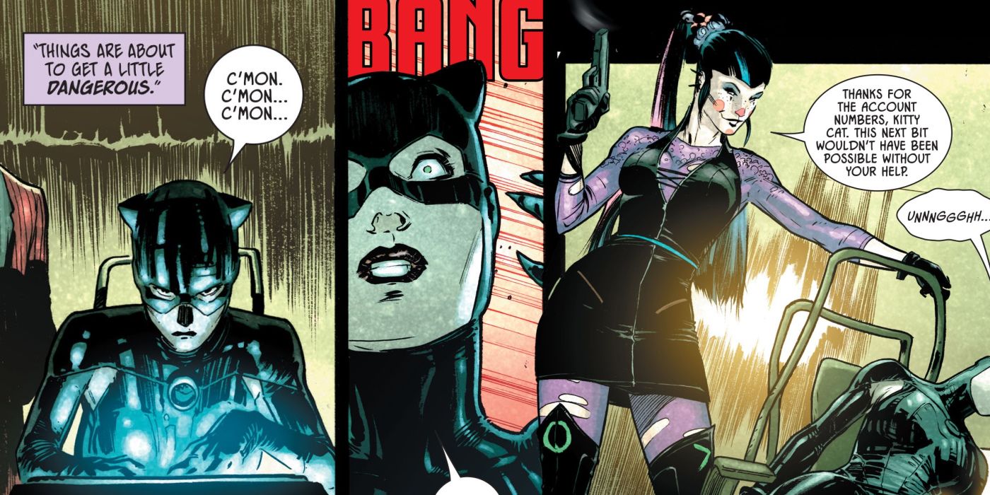 Catwoman Killed Shot By Punchline