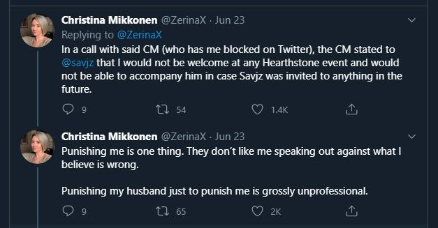 Christina Mikkonen Blizzard Controversy