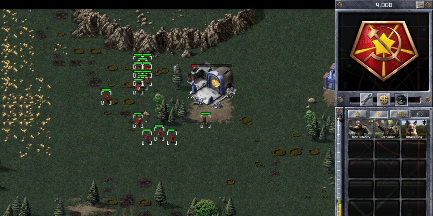 Command &amp; Conquer Soviet Base Attack
