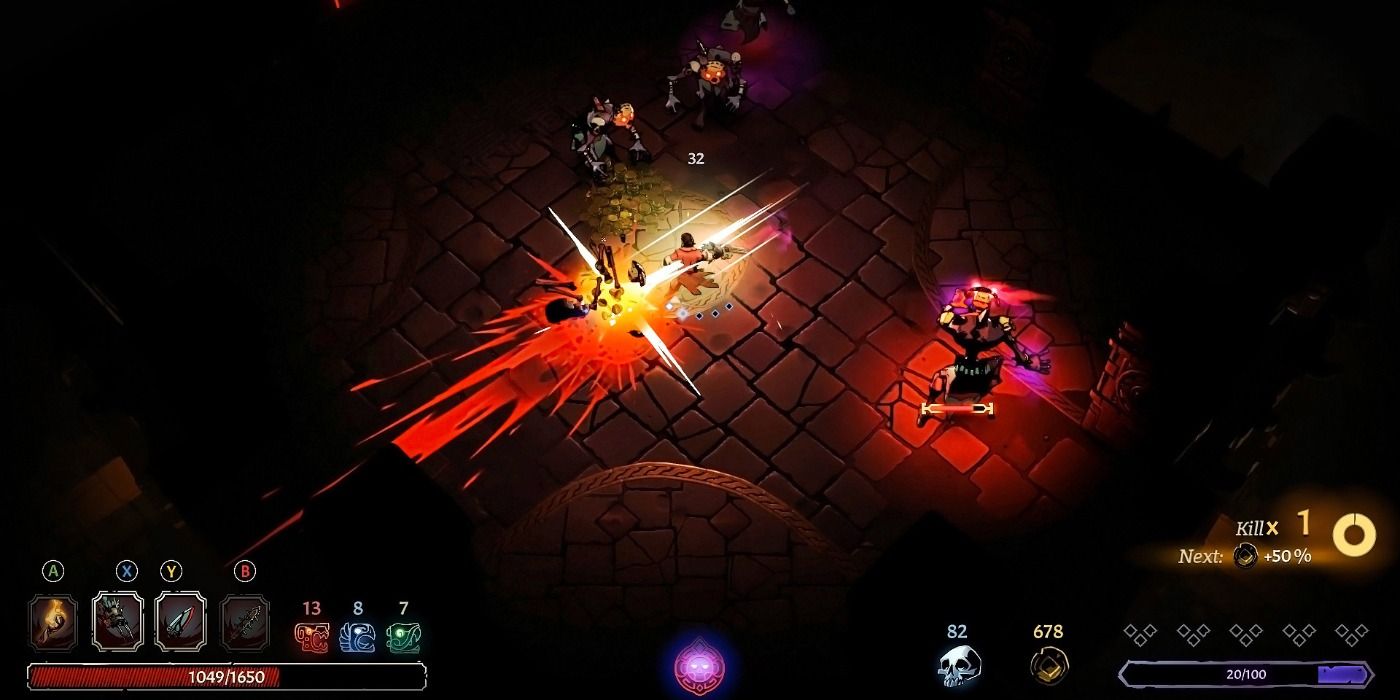 Curse of the Dead Gods Charge