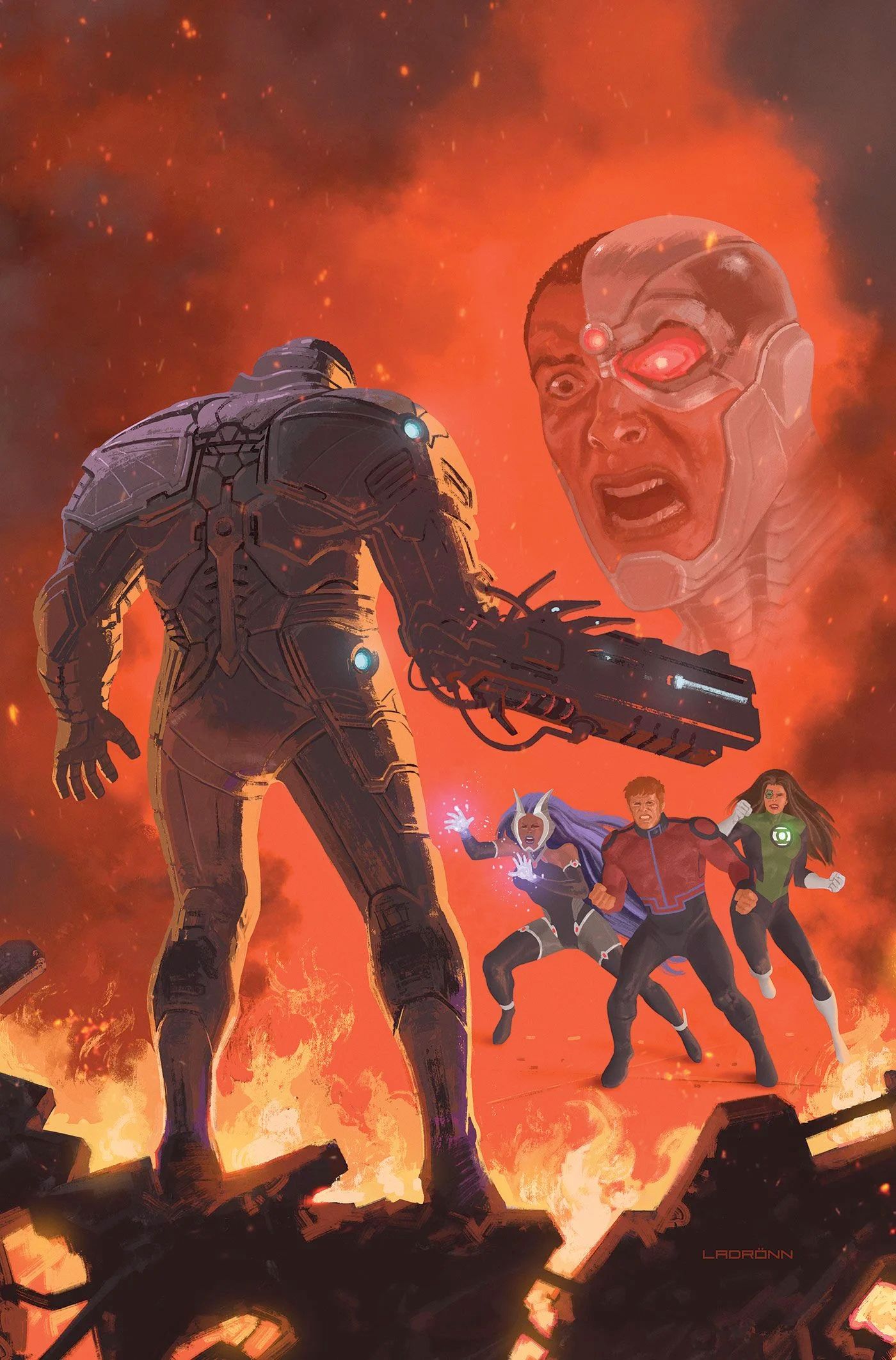 Cyborg Justice League Cover