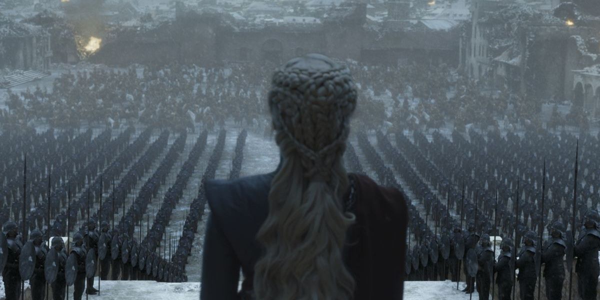 Daenerys Targaryen in King's Landing in Game of Thrones