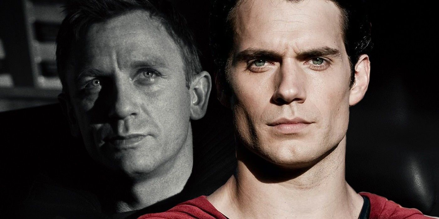 Daniel Craig from Casino Royale and Henry Cavill