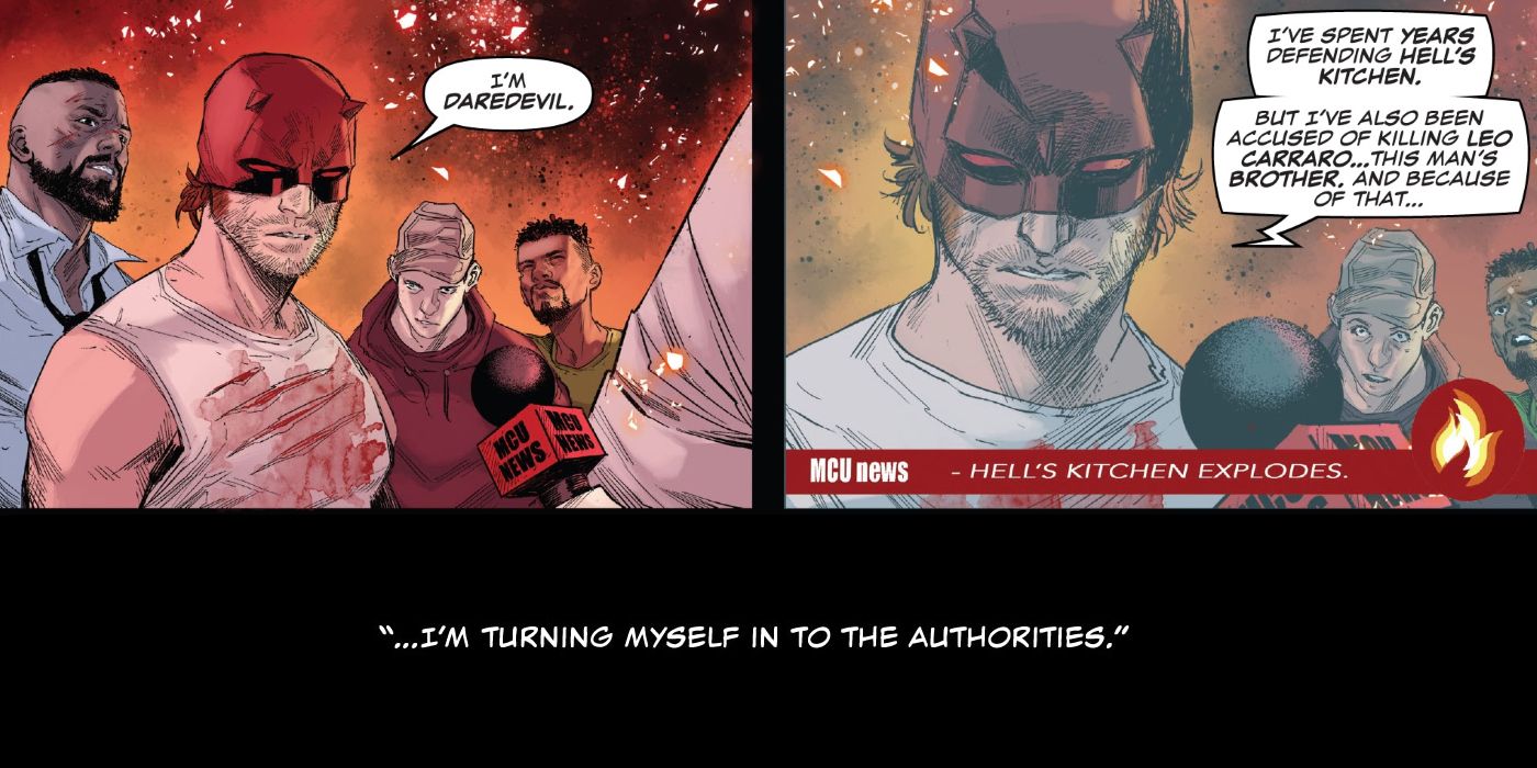 Daredevil Turns Himself In To Police