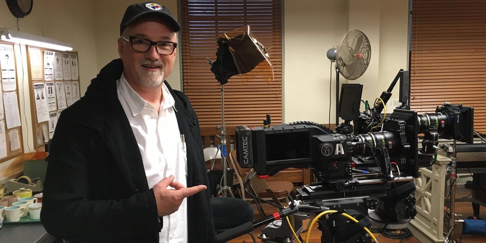 David Fincher With Camera
