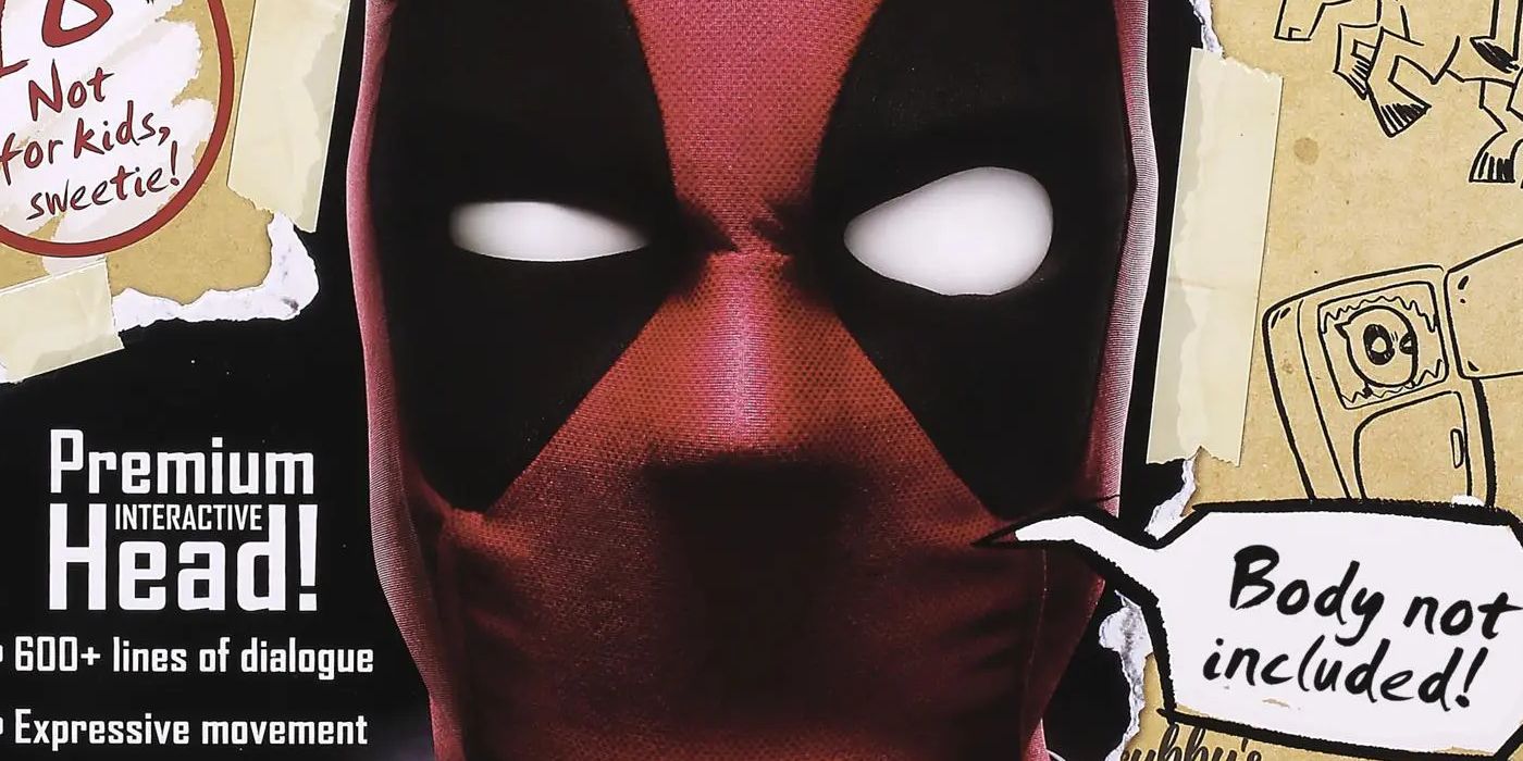 Deadpool Interactive Head