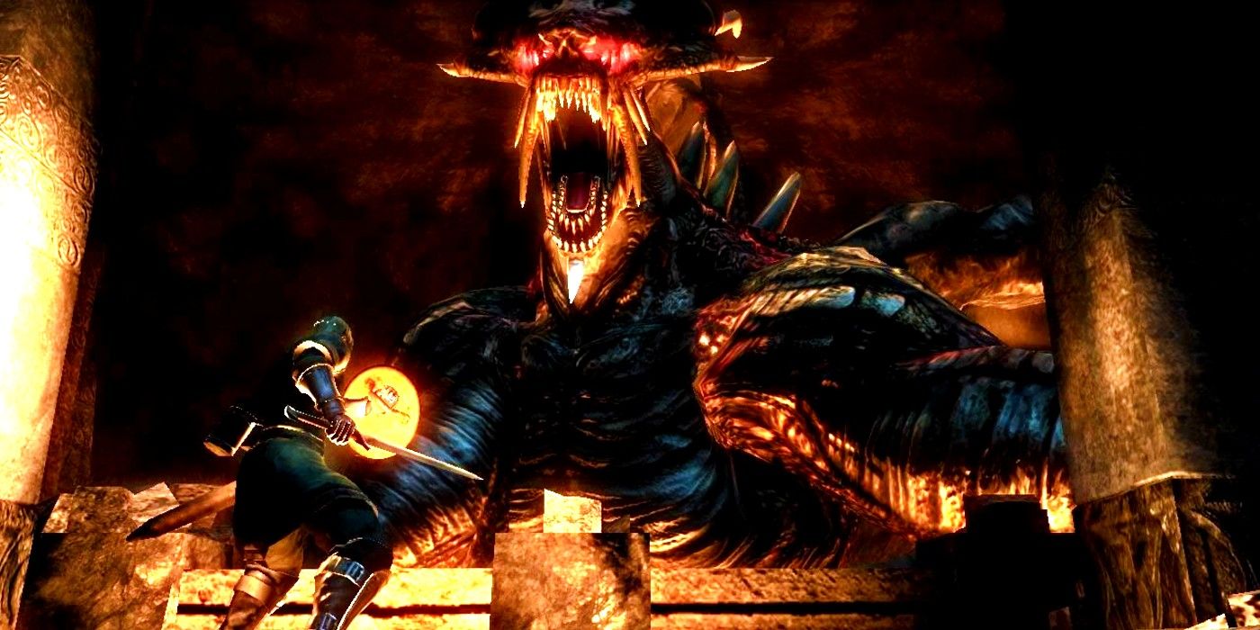 Demons Souls FromSoftware Boss Fight