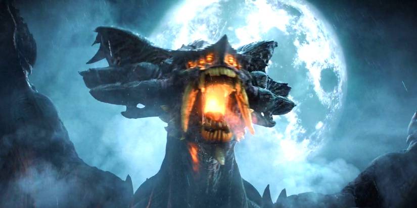 The Dragon God from the opening cinematic in Demon's Souls (2020).