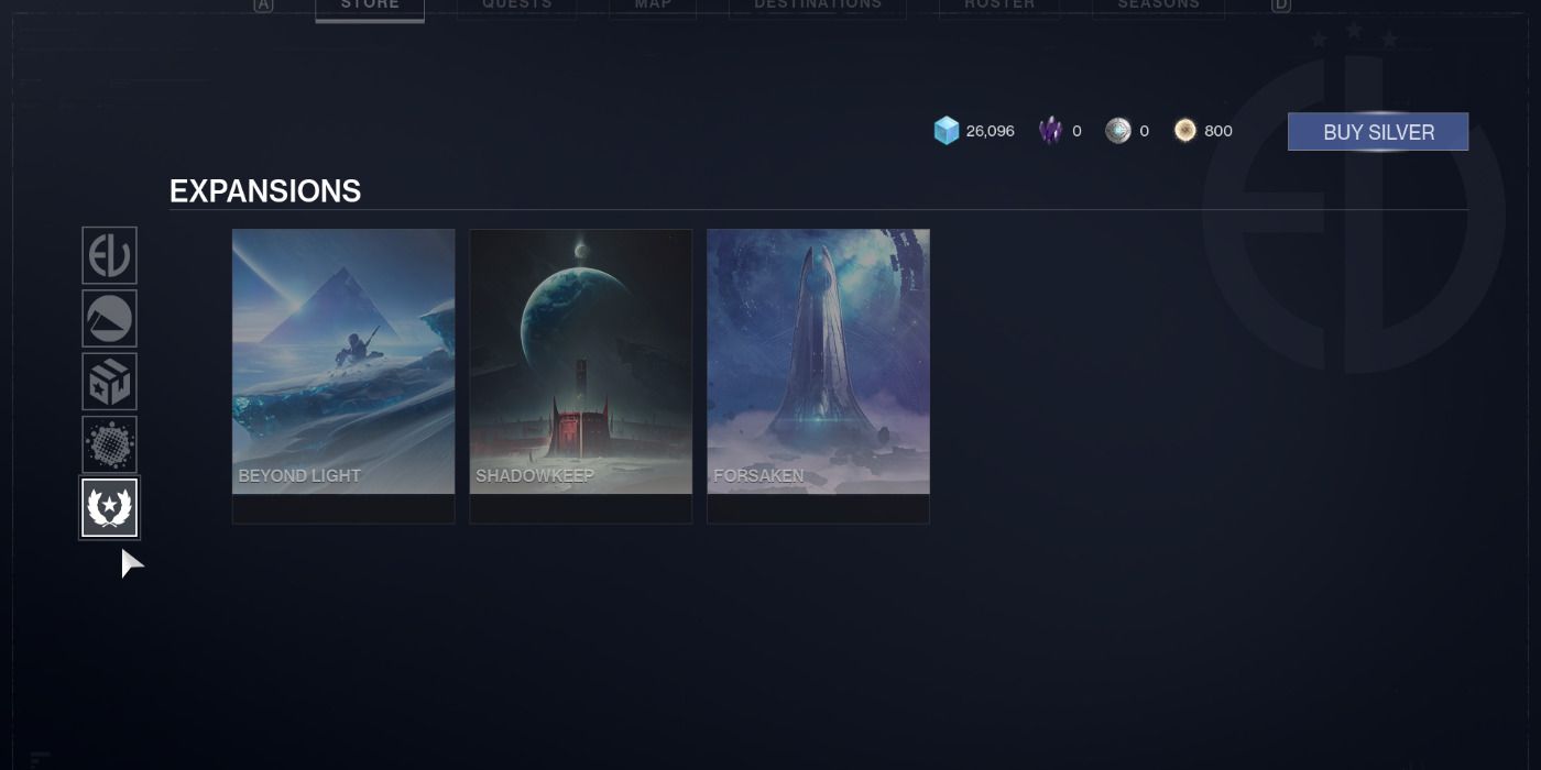 Destiny 2 Expansions