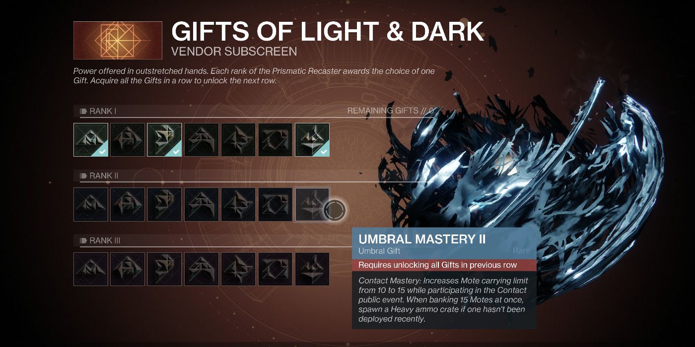 Destiny 2 Gifts of Light and Dark